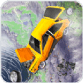 汽车碰撞飞跃峡谷Car Crash Driving_logo